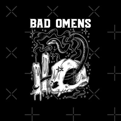 Bad Omens Snake And Skull Bad Omens Tote Bag Official Bad Omens Merch