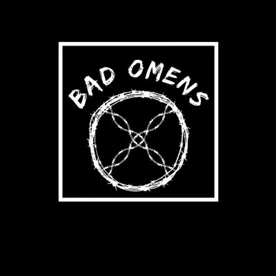 Barbed Wire Bad Omens Logo Tote Bag Official Bad Omens Merch