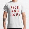 Sick And Tired Omens T-Shirt Official Bad Omens Merch