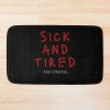 Sick And Tired Omens Bath Mat Official Bad Omens Merch