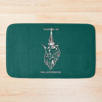 Funny Gifts For Bad Omens Retro Vintage Bath Mat Official Bad Omens Merch