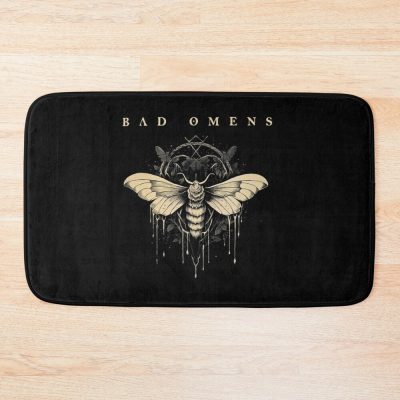 Bad Omens Moth Bath Mat Official Bad Omens Merch