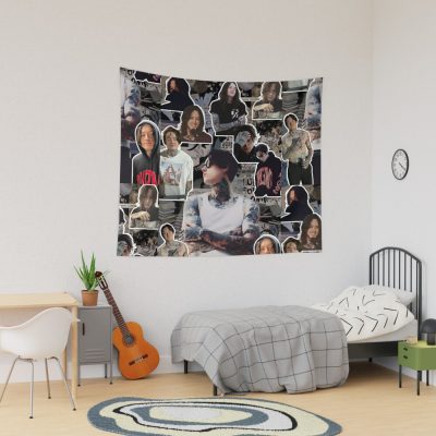 Noah Sebastian Photo Collage Tapestry Official Bad Omens Merch